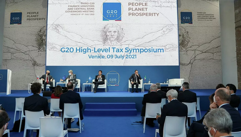 G20 acuerdo histórico de finanzas sobre impuestos para las multinacionales