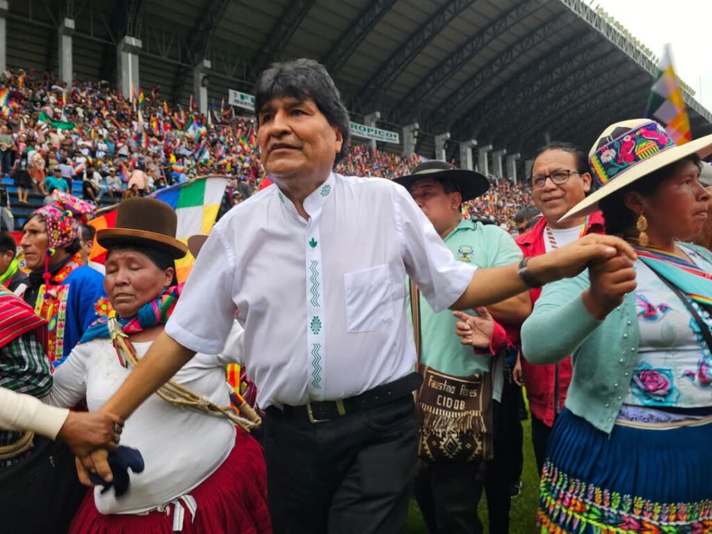 Evo Morales insiste en su candidatura única y desafía al sistema: «No hay plan B»