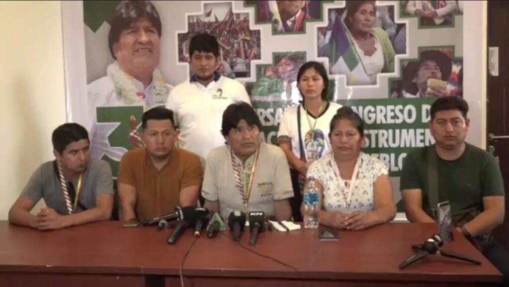 Evo Morales denuncia asesinato de joven dirigente en Ivirgarzama y da ultimátum al Gobierno