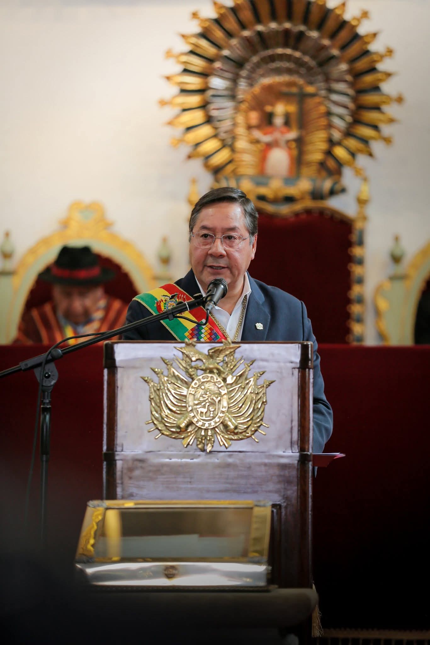“El ajayu del proceso sigue vivo”: Arce dibuja un país sin crisis en el Bicentenario