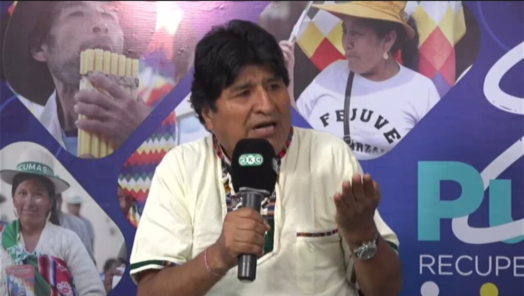 Pese a los resultados, Paz y Lara no dejan de ser la ‘nueva derecha’, advierte Evo Morales