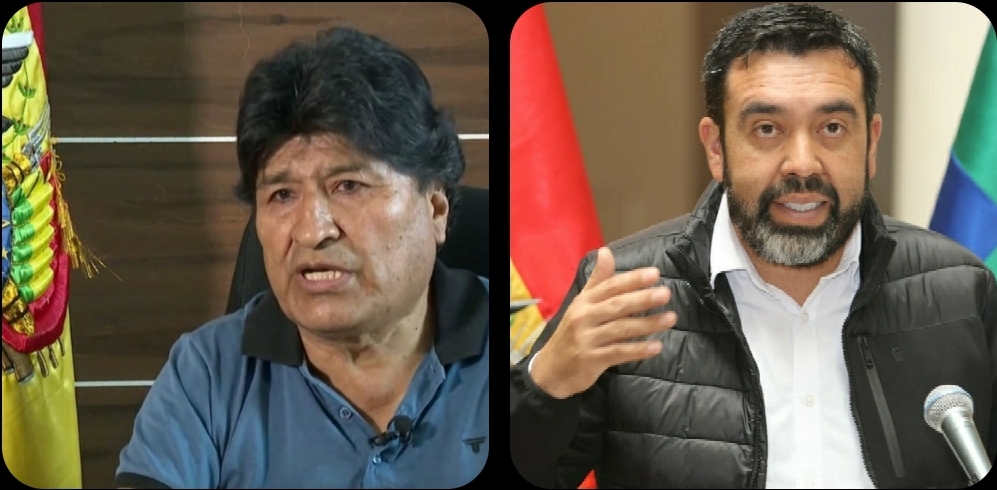 Evo pide juicio contra Arce y ministros para evitar fuga; Álvaro Ruiz le recuerda que primero debe rendir cuentas