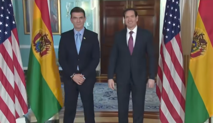 Rodrigo Paz y Marco Rubio sellan una nueva etapa: EE.UU. ofrece cooperación ante la crisis boliviana