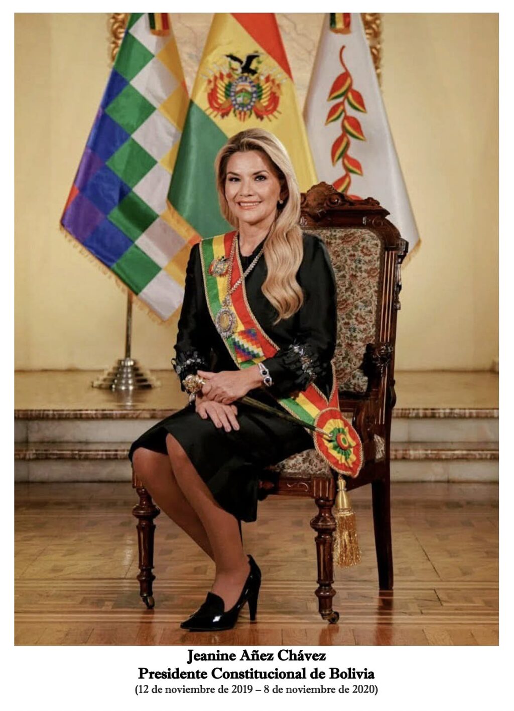 Jeanine Áñez: “No me arrepiento de haber asumido la Presidencia, volvería a hacerlo por Bolivia”
