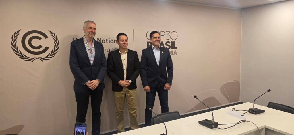 Edman Lara gestiona alianzas en Brasil rumbo a la COP 30 en medio de cuestionamientos ambientales