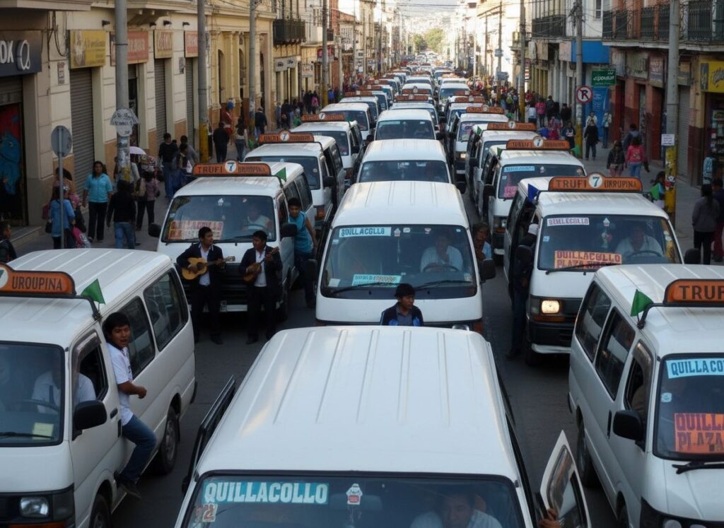 El transporte público boliviano: caótico, creativo y más divertido que nunca