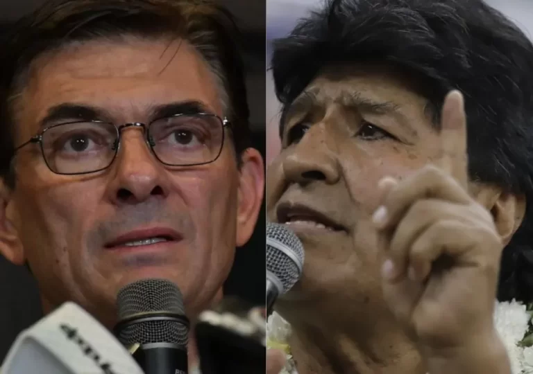 Paz deja en ridículo a Evo: “Es un mañudo, que venga a La Paz”