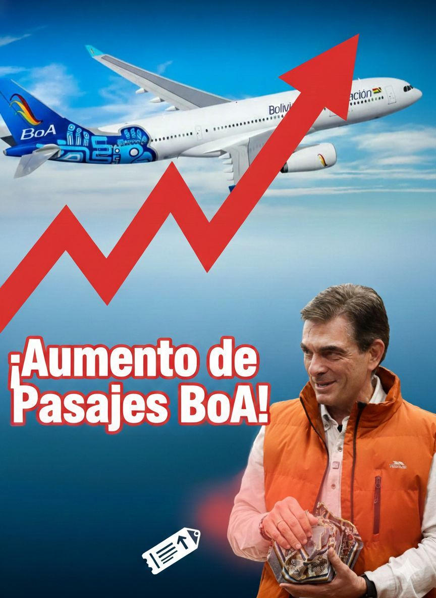 Cuando volar dentro de Bolivia es más caro que ir al exterior: la señal de alarma que el Gobierno no quiere escuchar