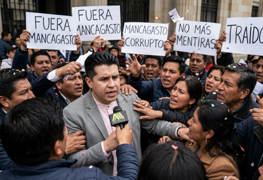 Manolo Rojas, el diputado que llamó “mejor presidente” a Rodrigo Paz y terminó expulsado de un acto en los Yungas