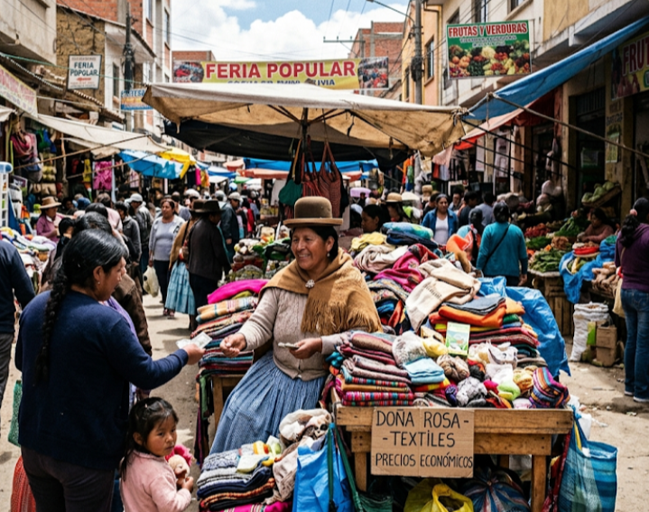 Cuando la economía vive en la calle: informalidad, contrabando y el dilema fiscal de Bolivia