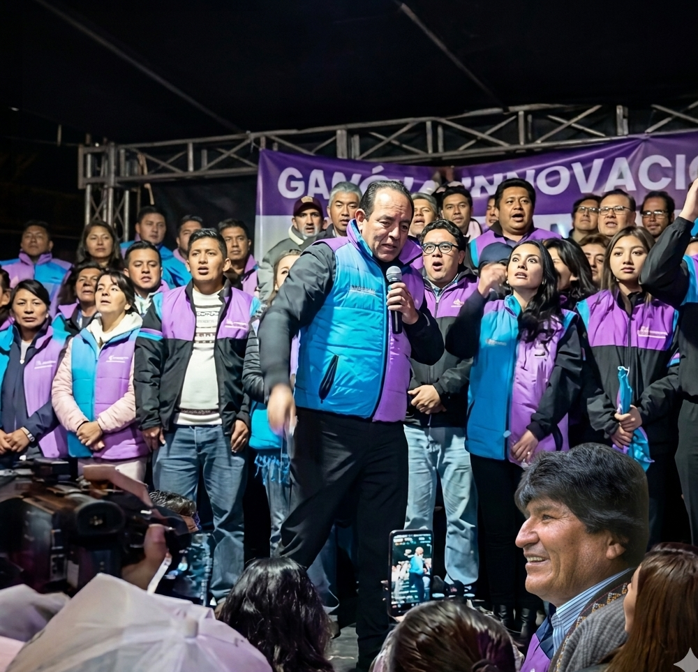 Dockweiler toma la delantera en La Paz y marca distancia del MAS: “No eligieron socialismo, eligieron humanismo”
