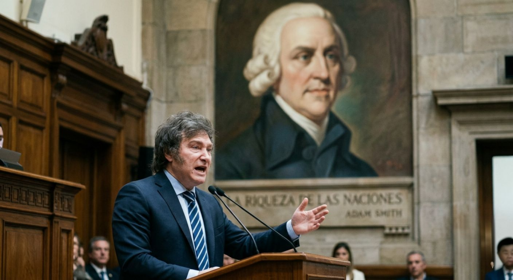 Adam Smith, 250 años después: entre la claridad de Milei y el desafío de rediseñar la economía