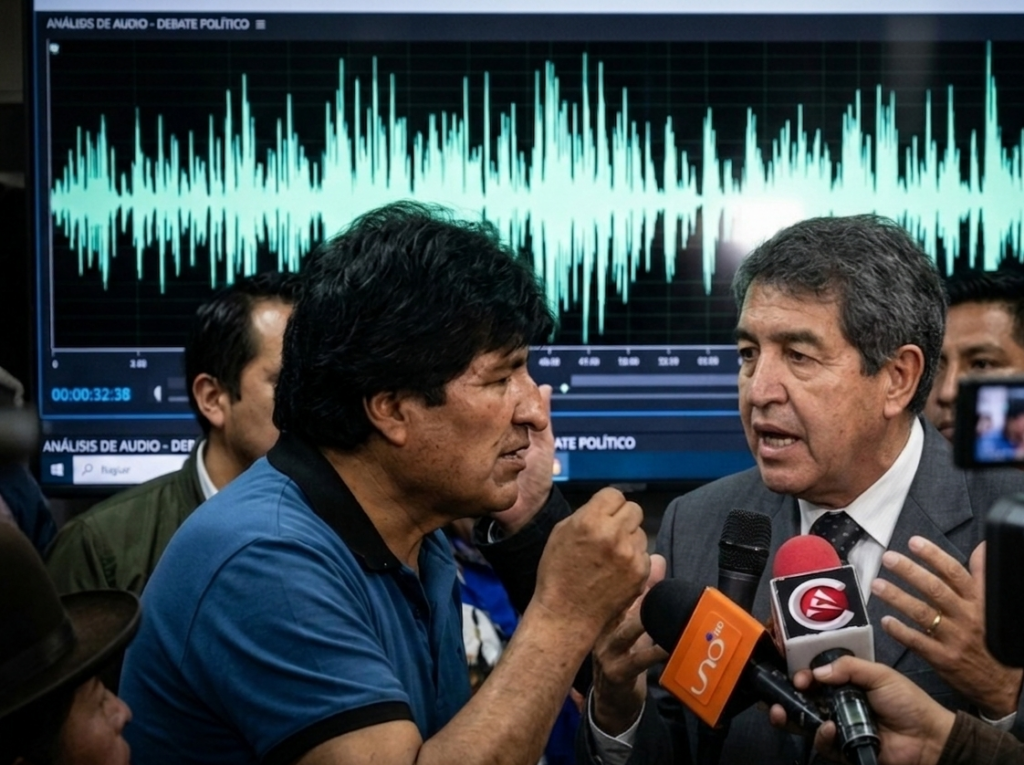 Gobierno y Evo reactivan viejas confrontaciones políticas tras difusión de audios