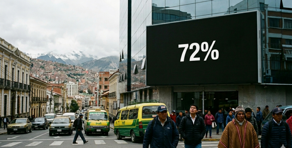 Riesgo País de Bolivia se dispara 72%: bloqueos, crisis e incertidumbre golpean la confianza internacional