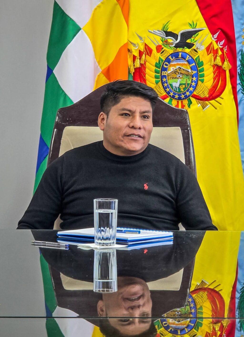 Leonardo Loza niega uso indebido de ambulancia y asegura que no teme ser investigado ni ir a prisión