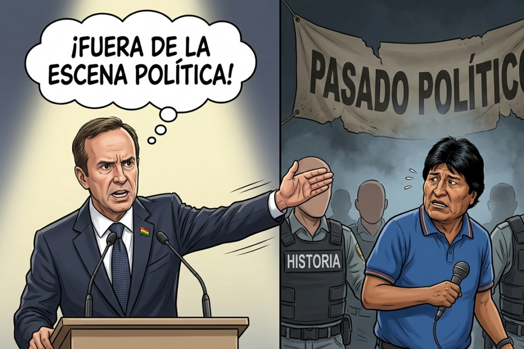Tuto Quiroga endurece su discurso contra Evo Morales y plantea cerrar un ciclo de la política boliviana