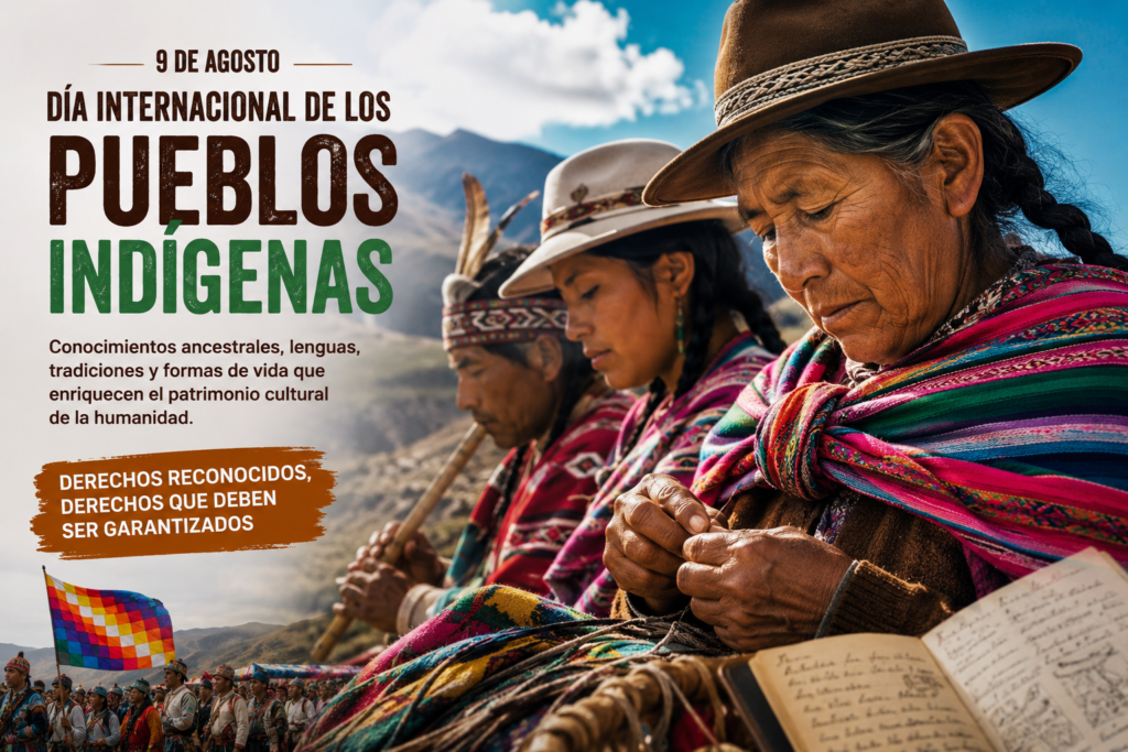 Día Internacional de los Pueblos Indígenas: Bolivia ante el desafío de proteger sus saberes y derechos